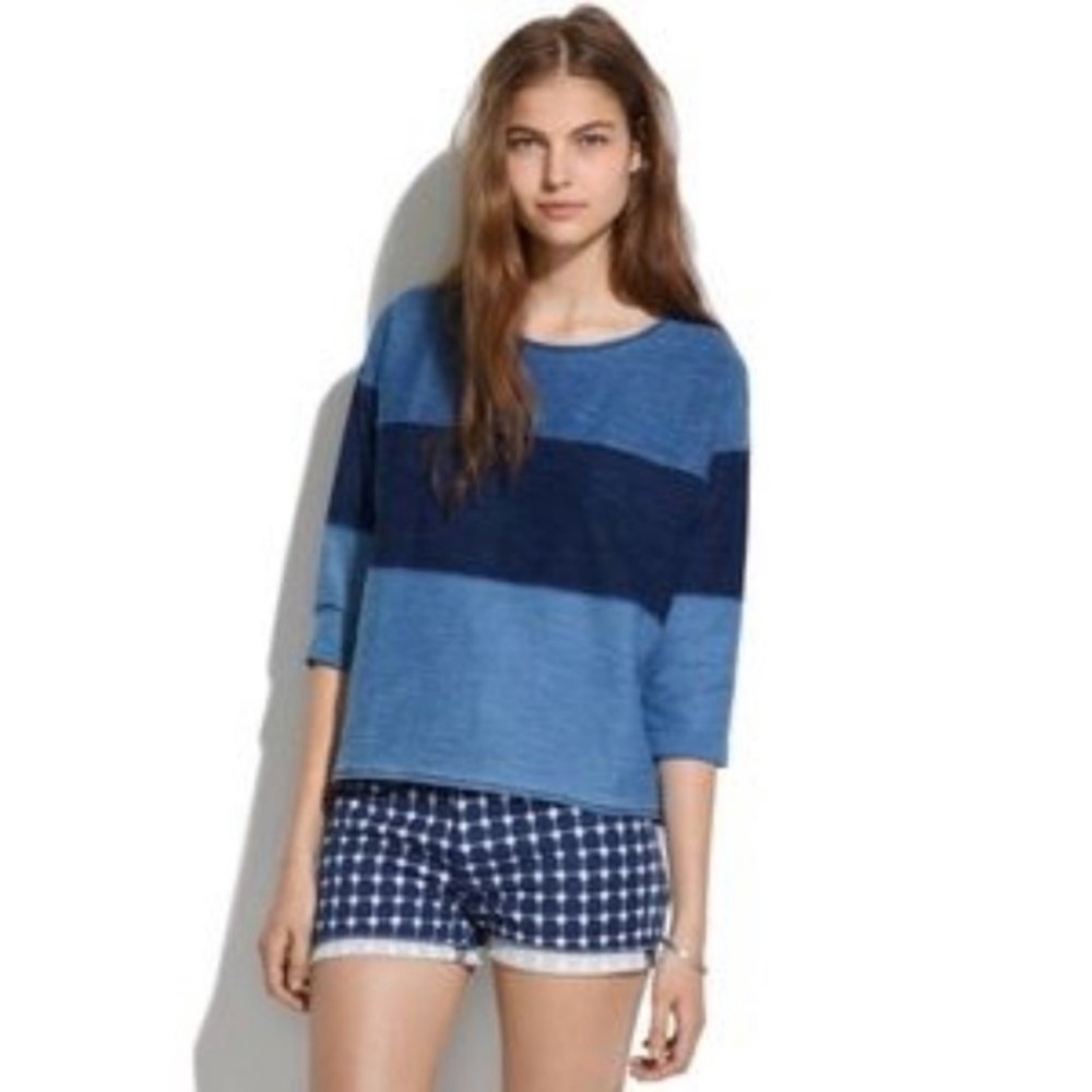 Madewell Indigo Ink Sweatshirt